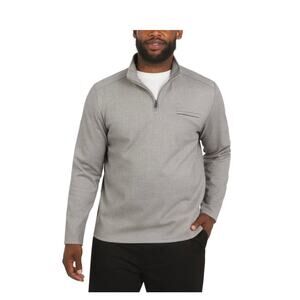 DKNY Men's Herringbone Quarter Zip Size M NEW # J535